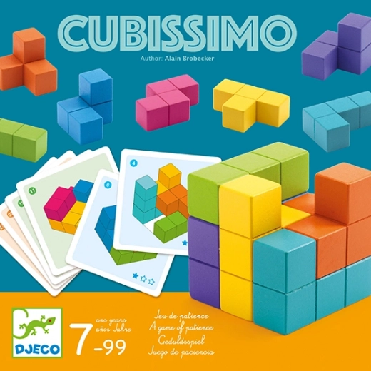 logická 3D skladačka Djeco Cubissimo