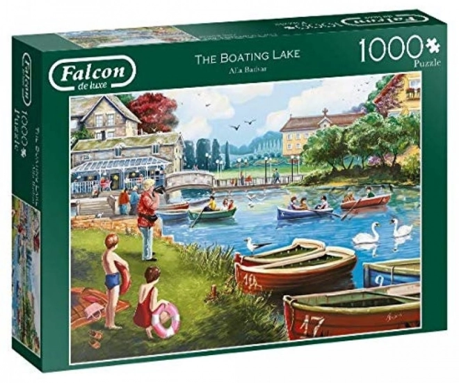 Puzzle Lodičky na Jazere 1000 Dielikov