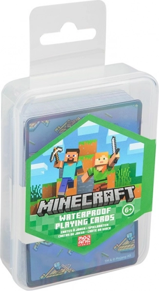 Vodotesné hracie karty Minecraft