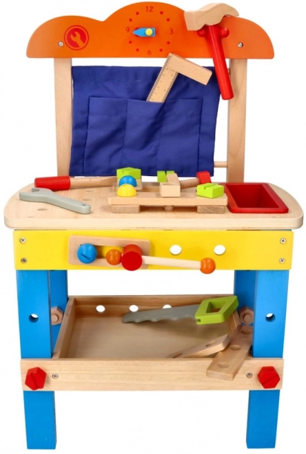 Drevený dielňový set pre malých majstrov