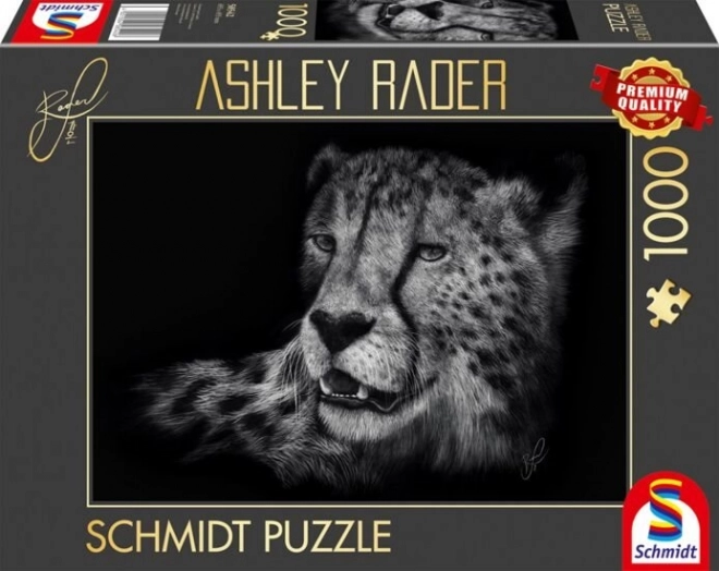 Schmidt puzzle Rýchlosť geparda: stelesnenie ladnosti 1000 dielikov