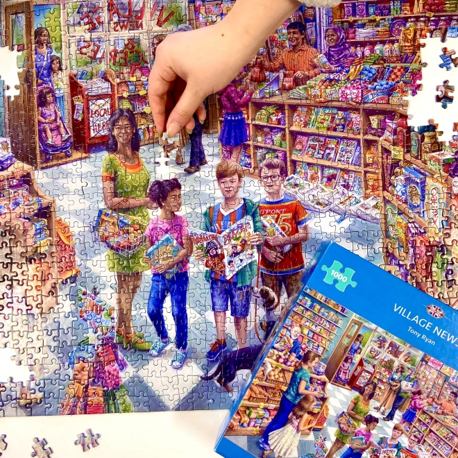 Gibsons Puzzle Zprávy z vesnice 1000 dielikov