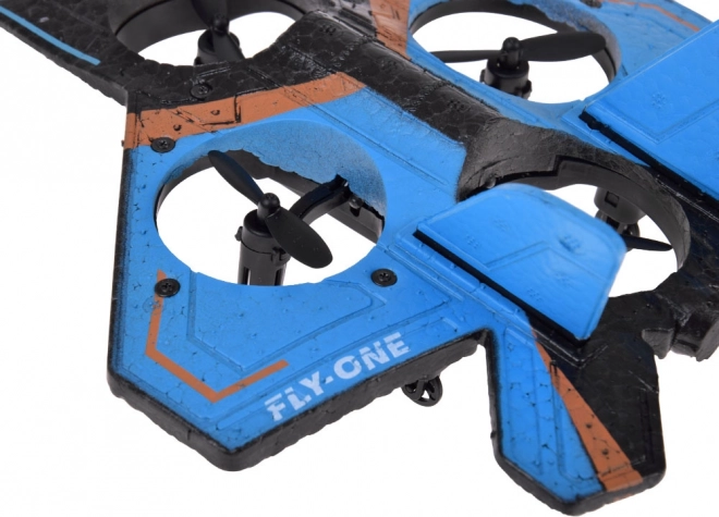 Dron na diaľkové ovládanie Quadcopter s LED diódami