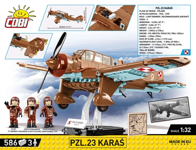 Kocky PZL.23 Karaś