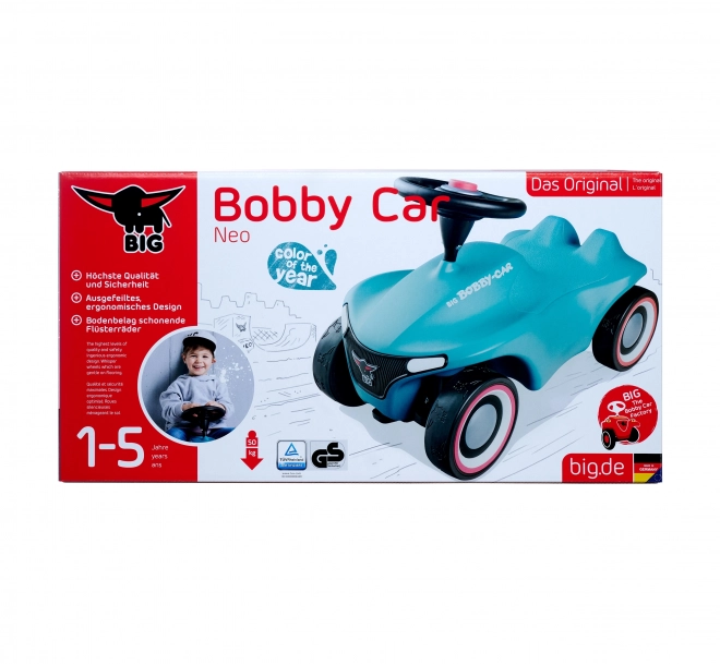 Detské odrážadlo BIG Bobby Car Neo Tyrkysová