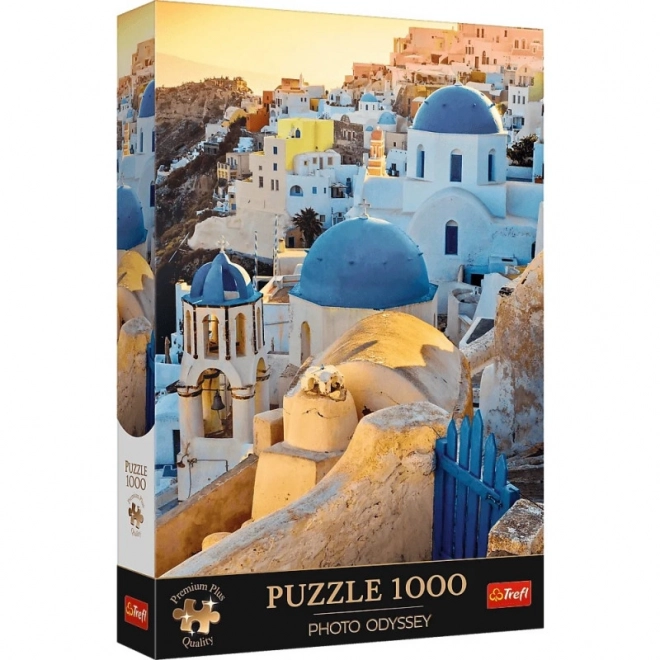 Puzzle Premium Plus Mestečko Oia Santorini