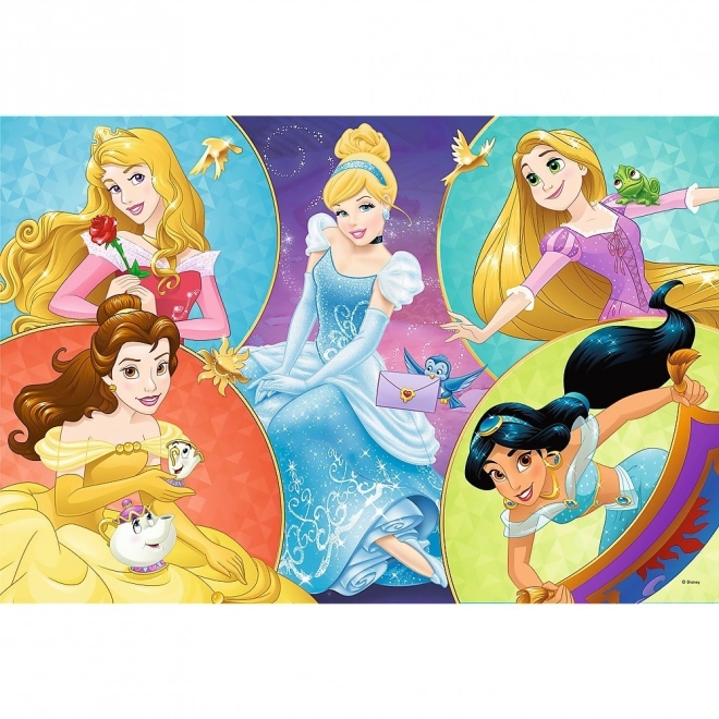 Puzzle Disney Princezné: Stretnutie Sladkých Princezien 100 Dielikov