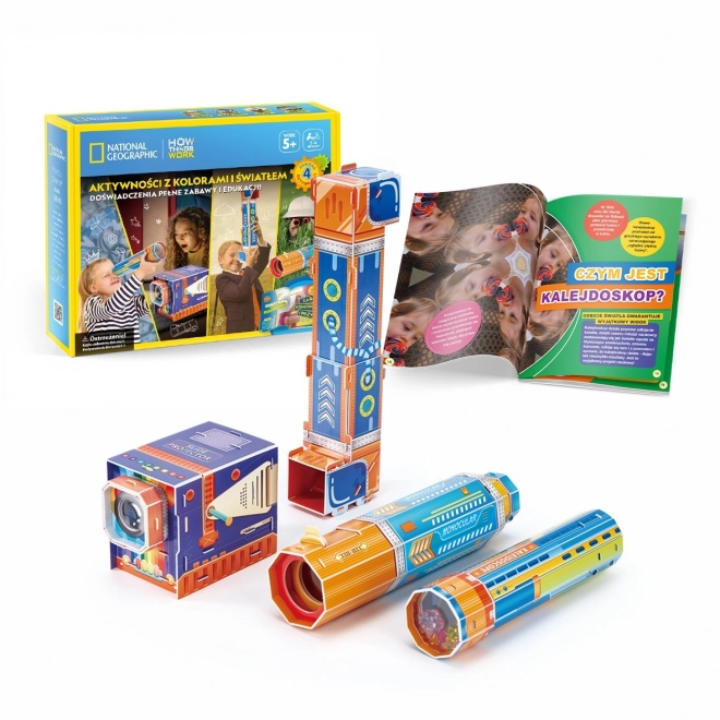 3D Puzzle s farbami a svetlom