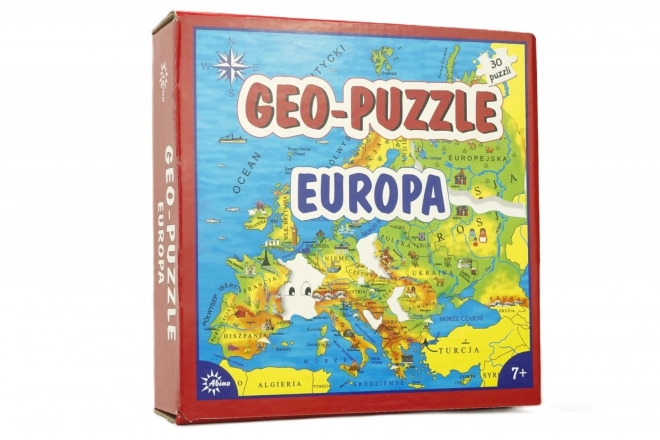 Puzzle Geo-Puzzle Európa