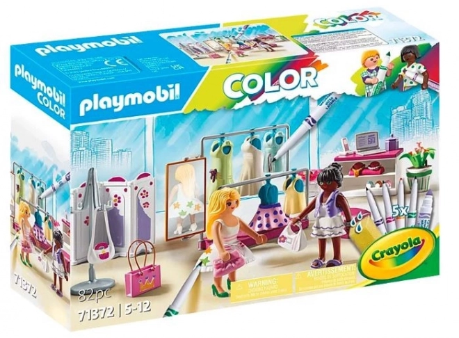 Butik s odevmi Playmobil Color