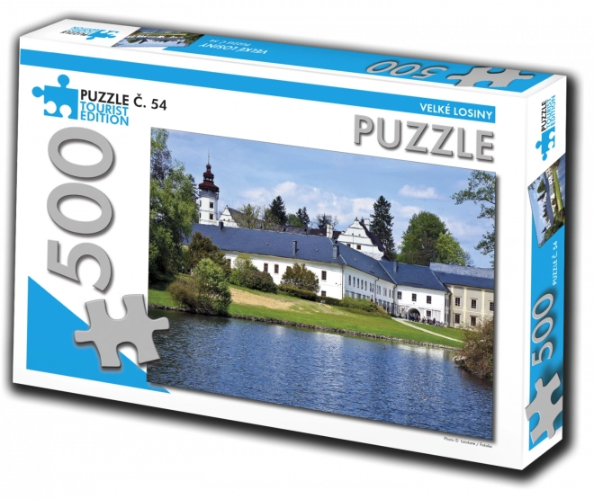Tourist Edition Puzzle Velké Losiny 500 Dielikov