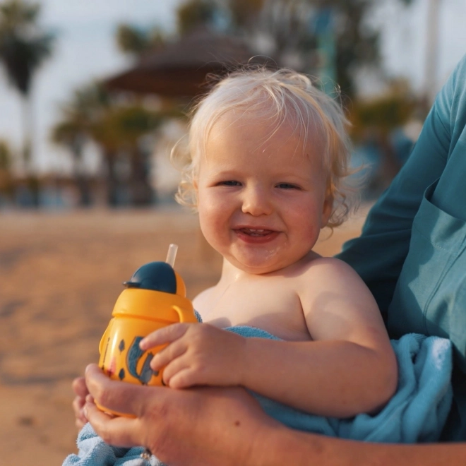 Tommee Tippee Hrnček so slamenkou 300 ml žltý