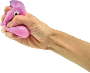 Elastická antistresová slizová hmota, 7 cm, rôzne farby