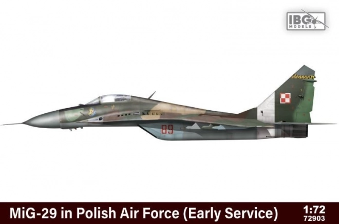 Mig-29 V Poľskom Leteckom Force Skorá Limitovaná Edícia