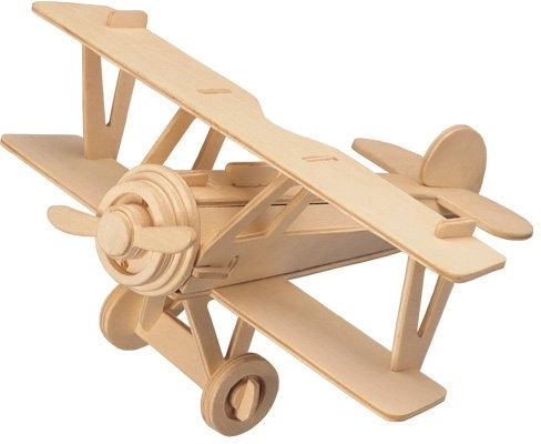 Drevené 3D Puzzle Dvojplošník Nieuport