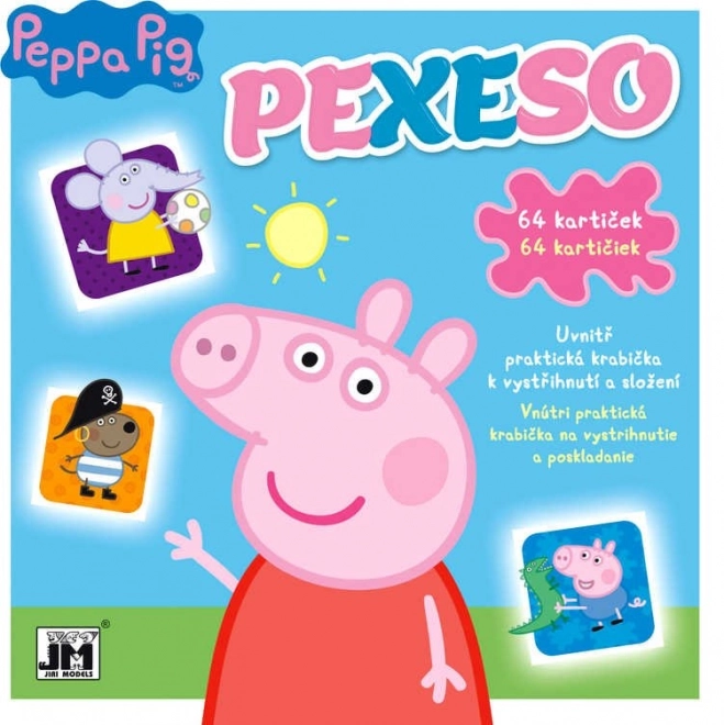 Pexeso so zošitom Prasiatko Peppa