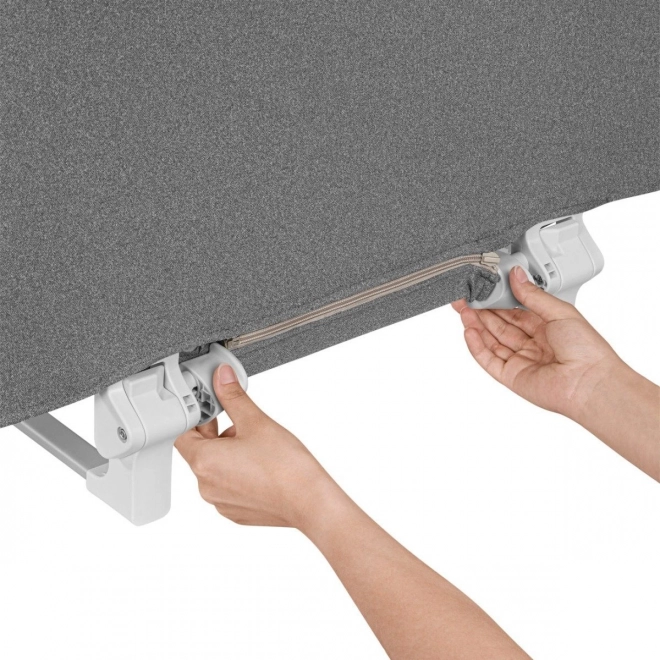 Ochranná zábrana pre posteľ Lionelo Lora Grey Stone