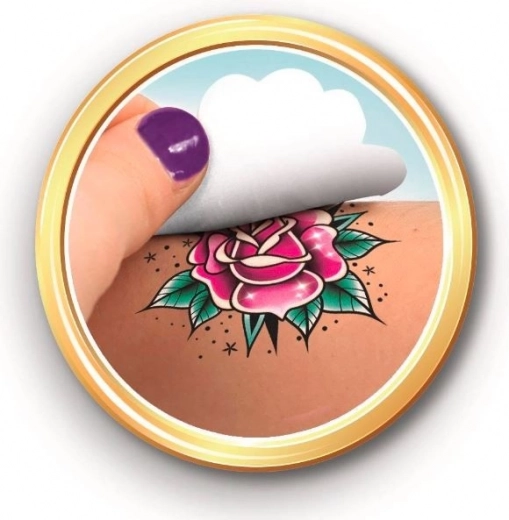 Tetovacie transfery so živými farbami