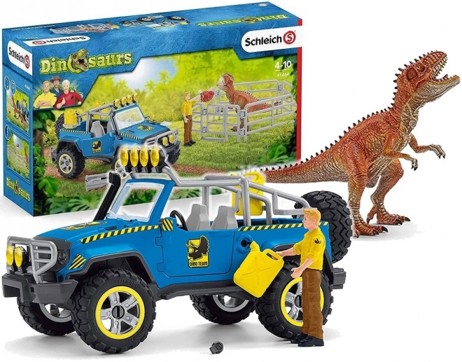 Schleich Terénne Vozidlo s Miestom pre Dinosaura