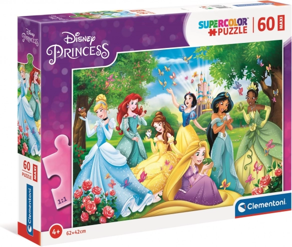 Puzzle 60 Maxi Kúskov - Disney Princezné