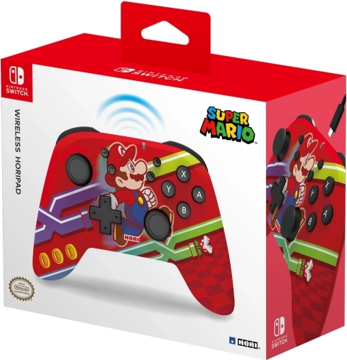 Bezdrôtový ovládač pre Nintendo Switch – Super Mario HORIPAD