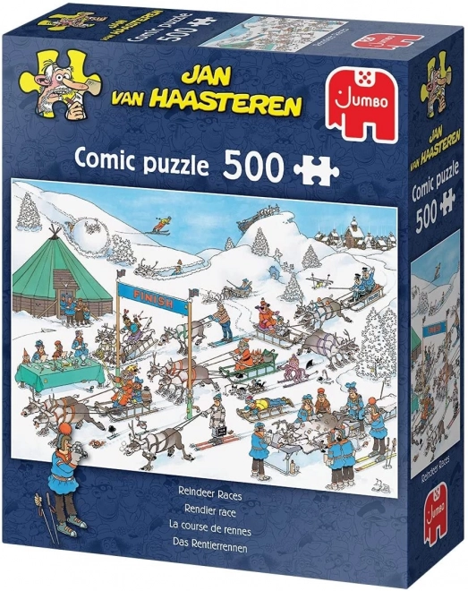 Jumbo Puzzle JvH Závody Sobích Spřežení 500 Dielikov