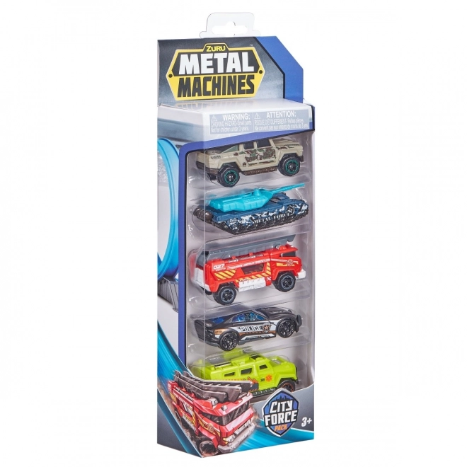 Sada vozidiel Metal Machines 5-pack séria 2