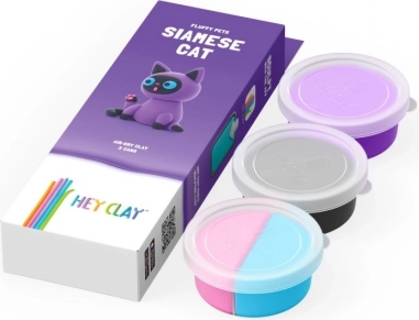 Modelovacia hmota Hey Clay figúrka Siamská mačka