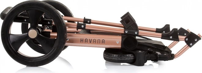 Kombinovaný kočík Havana 2v1 Obsidian Gold