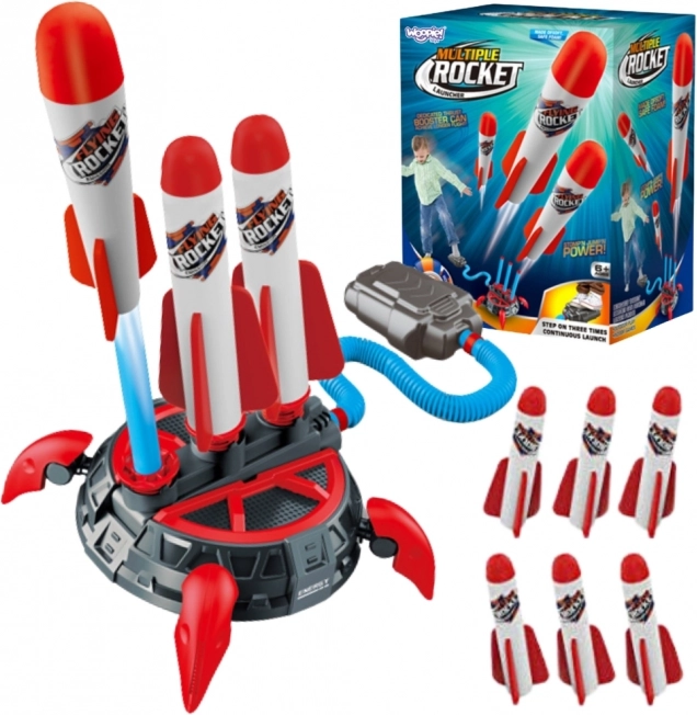 Penený raketomet pre deti
