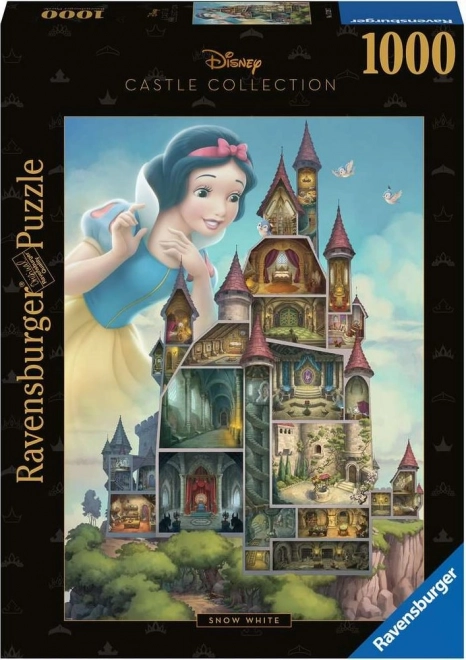 Puzzle Ravensburger Disney Zámok: Snehulienka 1000 dielikov