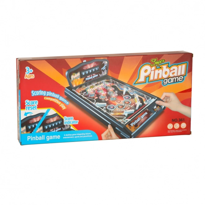 Pinballový Flipper čierny Hra s Úžasnými Svetlá a Zvuky