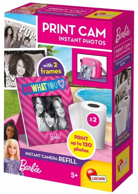 Rolky do fotoaparátu Barbie Print Cam