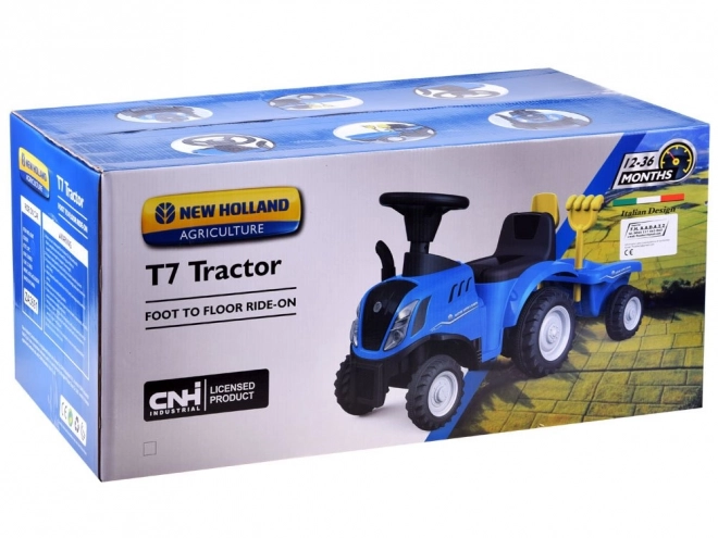 New Holland Traktor s prívesom