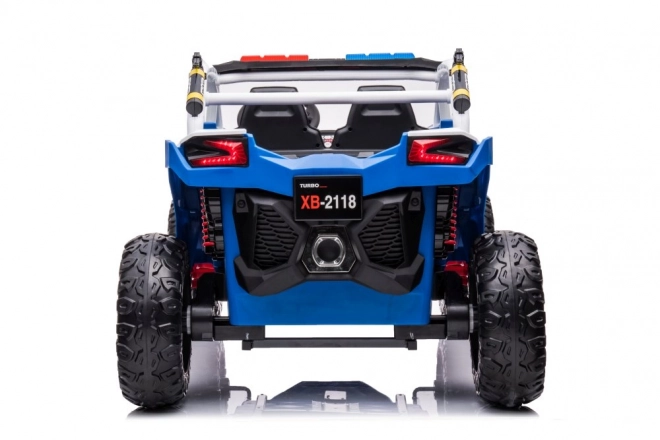 Detské policajné vozidlo na batériu 4x4 Buggy XB-2118