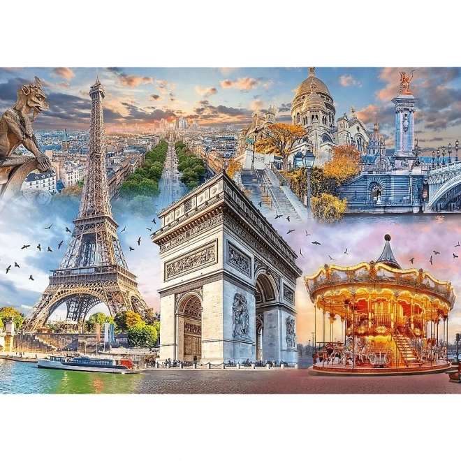 Puzzle Víkend v Paríži 2000 dielikov