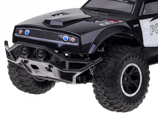 Veľké diaľkovo ovládané monster truck POLÍCIA