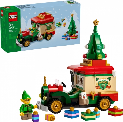 Lego vianočný nákladný automobil Santa Clausa