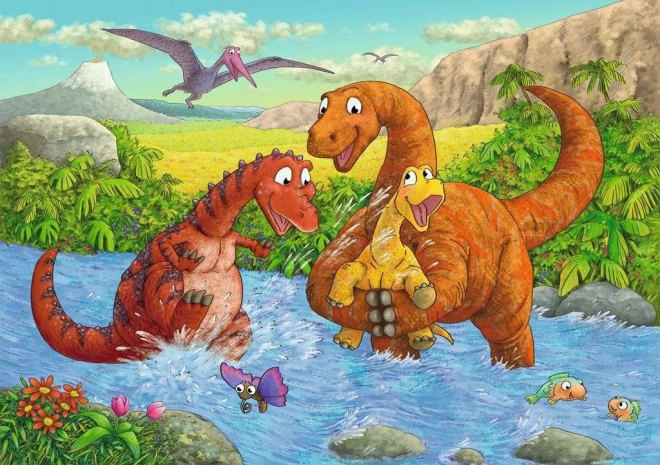 Ravensburger Puzzle Hraví Dinosauri