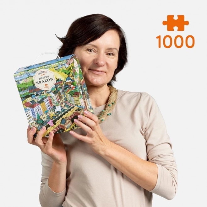 Puzzle Puzzlove Mesto Krakov 1000 dielikov