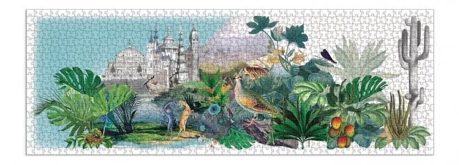 Obojstranné panoramatické puzzle Christian Lacroix: Premýšľanie 1000 dielikov