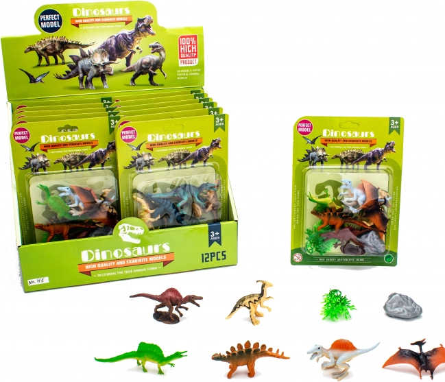 Sada Dinosauřích Figúrok 8 ks