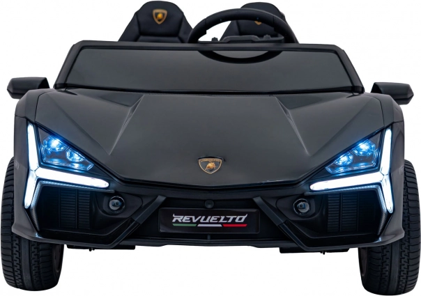 Elektrické autíčko LAMBORGHINI Revuelto XL – čierne dvojmiestne