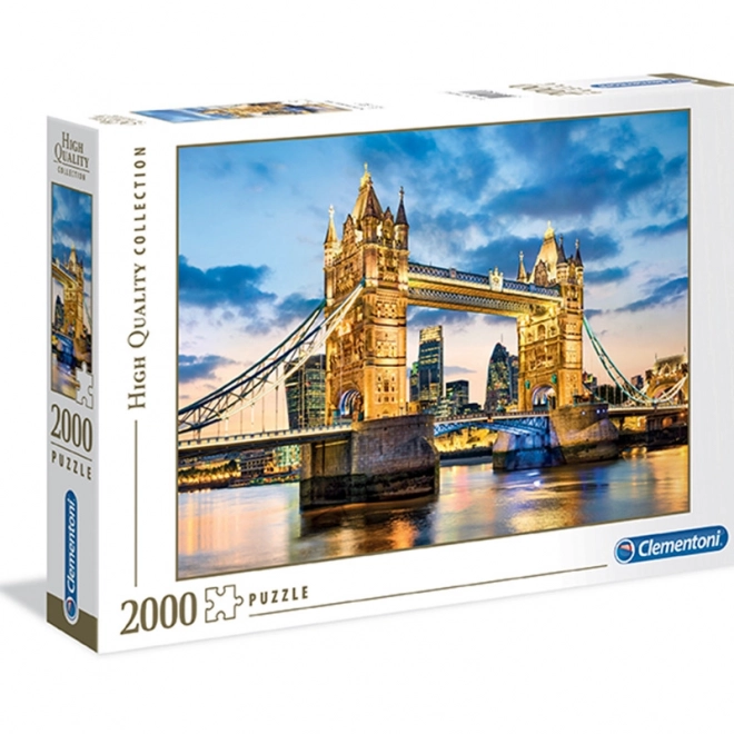 Clementoni Puzzle Tower Bridge za súmraku 2000 dielikov