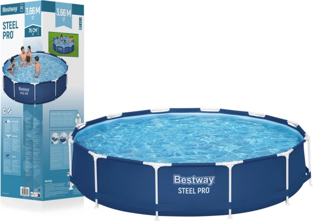 Kruhový bazén Bestway Steel Pro 366 x 76 cm