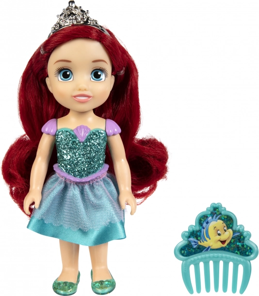 Disney Princezná bábika s hrebeňom 15 cm