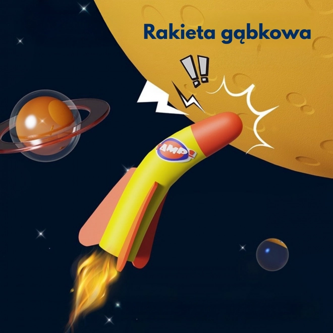 Woopie Dvojitý Vystreľovač Penových Rakiet, 6 ks