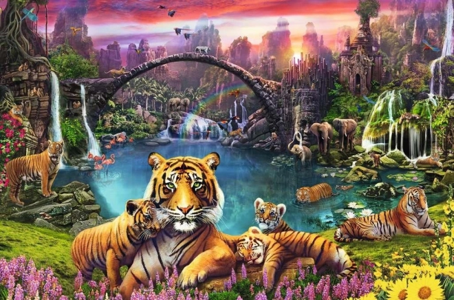 Puzzle Tigers in Paradise od Ravensburger