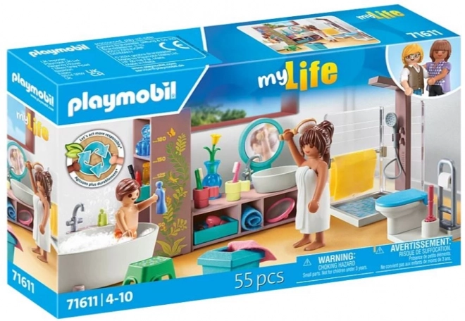 Sada figúrok My Life PLAYMOBIL Kúpeľňa