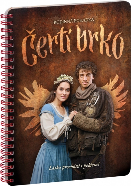 Čertí Brko špirálový notes